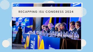 Discussing 2024 ISU Congress  Figure Skating [upl. by Arhna]