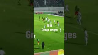 Algeria World Cup history 19622022 football capcut [upl. by Garrek]