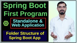 4 Spring Boot First Program  Create Spring Boot Standalone amp Web Application in Spring Tool Suite [upl. by Gussman]