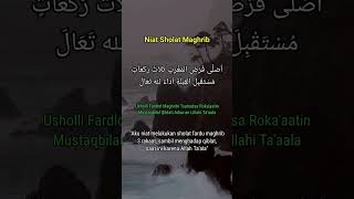 Niat sholat maghrib short shorts niat doa [upl. by Doreen]