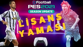 Pes 2021 Lisans Yaması PC  Pes License Patch PC [upl. by Hacceber927]