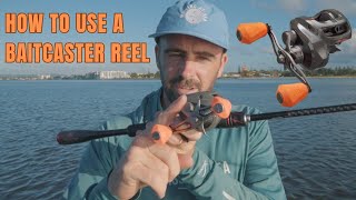 How to use a BaitCast Fishing Reel  Missing At Sea [upl. by Armilda]