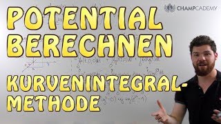 Potential berechnen  Kurvenintegralmethode [upl. by Pronty]