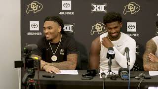 Colorado Football vs UCF Postgame Press Conference [upl. by Ateloiv]