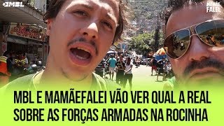 Forças Armadas na Favela da Rocinha  Rio de Janeiro  RJ [upl. by Rinee]