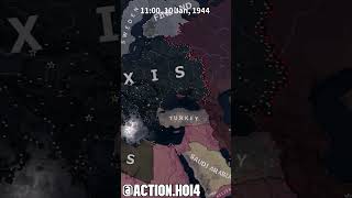 FrancoBritish Union in WW2  HOI4 TIMELAPSE ww2 shorts hoi4 timelapse war [upl. by Sidwel538]