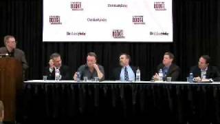 Hitchens Vs 4 christians at book expo 2009 10 of 12 [upl. by Nomae]