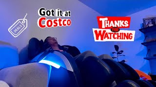 Massage Chair Serenity 2D Zero Gravity Costco 99999 [upl. by Goodhen]