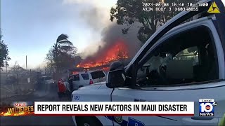 New report revels more about Maui wildfires [upl. by Yenitsed]