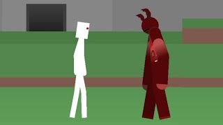 White Enderman vs Blood Warden [upl. by Ahsemat]