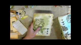 TUTORIAL CHUNK JOURNAL 5 HOLE PAMPHLET STITCH PART 2 [upl. by Nalaf]