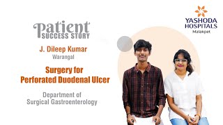 Surgery for Perforated Duodenal Ulcer  Yashoda Hospitals Hyderabad [upl. by Remde]