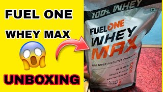 fuel one whey max protein unboxing  muscleblaze fuelone whey protein [upl. by Airyk]