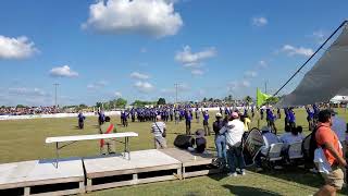 Corozal Community College Marching Band Belize Band Fest Show 2023 [upl. by Amhser]