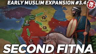 Second Civil War in the Caliphate  Early Muslim Expansion DOCUMENTARY [upl. by Enitsenrae]