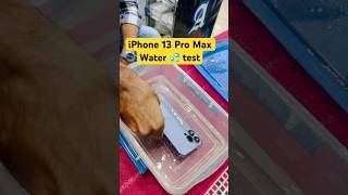 iPhone 13 Pro Max water 💦 test watertest iphone13promax viralvideo [upl. by Aneri]