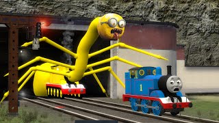 Building a Thomas Train Chased By MinionexeThomas Train EeaterCursed Thomas and Friends in GMOD [upl. by Alemac]