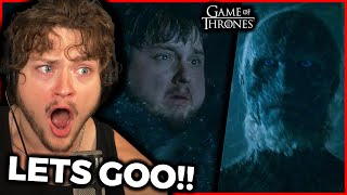 SAM VS WHITE WALKER Game of Thrones S3E8 Reaction [upl. by Gignac]