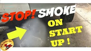 How To STOP a Car or Truck From SMOKING at STARTUP [upl. by Jaquiss]