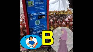 Loratadine Obat Apashortsvideo [upl. by Tilda]