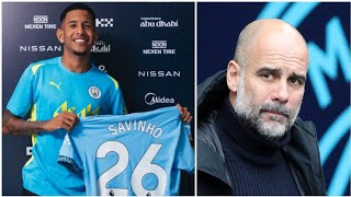 SAVINHO  La Nouvelle Pépite de MANCHESTER CITY [upl. by Euqirat]