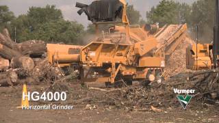 HG4000 Horizontal Grinder  Vermeer Forestry Management Equipment [upl. by Ilse]