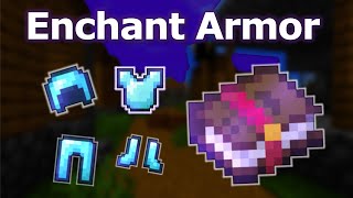 BEST ARMOR ENCHANTMENTS Minecraft 121 BedrockJava  Armor Enchantment Guide [upl. by Ylnevaeh]