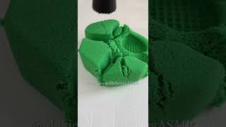 Very Satisfying and Relaxing Kinetic Sand ASMR  22 Crunchy Sand shorts kineticsand [upl. by Olympias889]