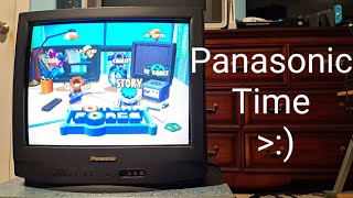 Worn But Beautiful Panasonic CT20D11E CRT TV Overview with Service Manual Adjusts [upl. by Plume]