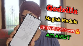 Godzilla Magisk Module  best Gaming Magisk Module  new gaming Magisk Module [upl. by Zaid]