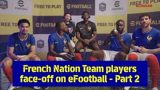 Mbappe to star at Centre Back 🤨 French team players faceoff on eFootball  Part 2 [upl. by Archer]