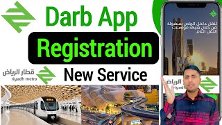 Darb App Registration  How to book train tickets online in saudi arabia  Darb App [upl. by Rosetta]