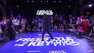 Nutella K Vs Black Freestyle Battle For 3rd Place Freestyle Is The Key Style New York 2024  BNC [upl. by Sihunn788]