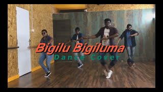 Bigil Bigiluma Dance Cover  Thalapathy Vijay  AR Rahman  Harish Guru Choreography [upl. by Adnicaj]