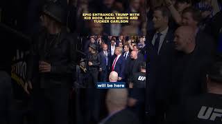 Donald Trump Epic Entrance To Madison With Tucker Carlson Dana White [upl. by Theron113]