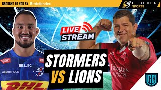 STORMERS VS LIONS LIVE  URC Live Commentary amp Watchalong [upl. by Beaver]