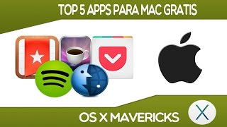 Top 5 Aplicaciones para Mac Gratis 2014 Septiembre quotOS X YOSEMITEquot [upl. by Kinemod810]