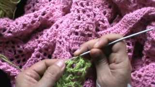 CHALECO TEJIDO A CROCHET 3 DE 3 [upl. by Gapin]