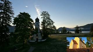 Der Walchensee einziartig in der Sonne  Sonnenaufgang und Sonnenuntergang  4k [upl. by Anastatius]