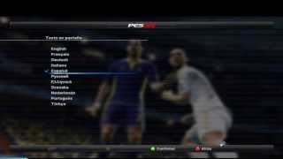 como poner el pes 2012 en español [upl. by Avron]