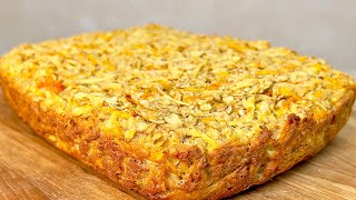 Dieses Rezept für Kürbis Haferflocken Kuchen ist ein WAHRER SCHATZ Ich koche es fast jeden Tag [upl. by Triny101]