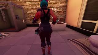 😍 PARTY HIPS by Fortnite Tilted Teknique Skin 🥰 [upl. by Litman]