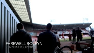 West Ham Stadium Tour  Farewell Boleyn at Upton Park 2016 [upl. by Salbu]