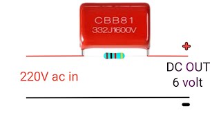 High Amp circuit AC 220V to DC out 6 volt [upl. by Naloj453]