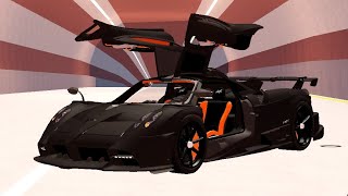 POV Drive Of 2020 Pagani Huayra Imola Roblox Driving Empire [upl. by Wilterdink]