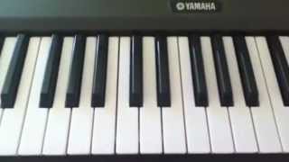 Piano Tutorial Somebody That I Used To Know by Gotye and Kimbra [upl. by Arbmik]