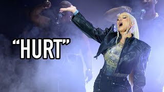 Christina Aguilera Sings “Hurt” For The First Time Since 15 Years  2023 [upl. by Schlenger]