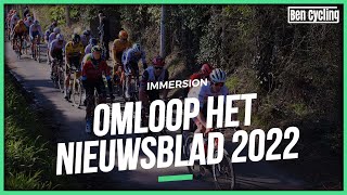 Omloop Het Nieuwsblad 2022  Immersion [upl. by Renrew]