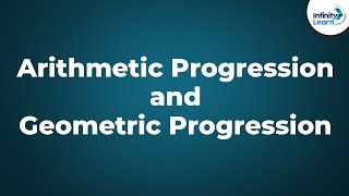 Arithmetic Progression and Geometric Progression  Dont Memorise  GMATGRECATBank POSSC CGL [upl. by Deeas404]