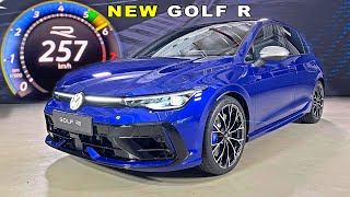 2025 VW Golf R MK85  REVIEW on AUTOBAHN [upl. by Atsirak11]